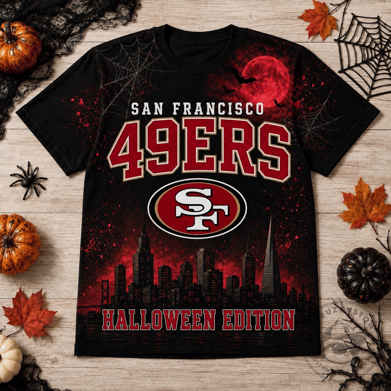 San Francisco 49ers NFL Fan Shirt Halloween Edition T-Shirt