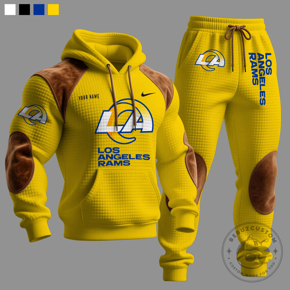 Los Angeles Rams Royal Blue Hoodie and Pants Set 9 Los Angeles Rams Royal Blue Hoodie and Pants Set