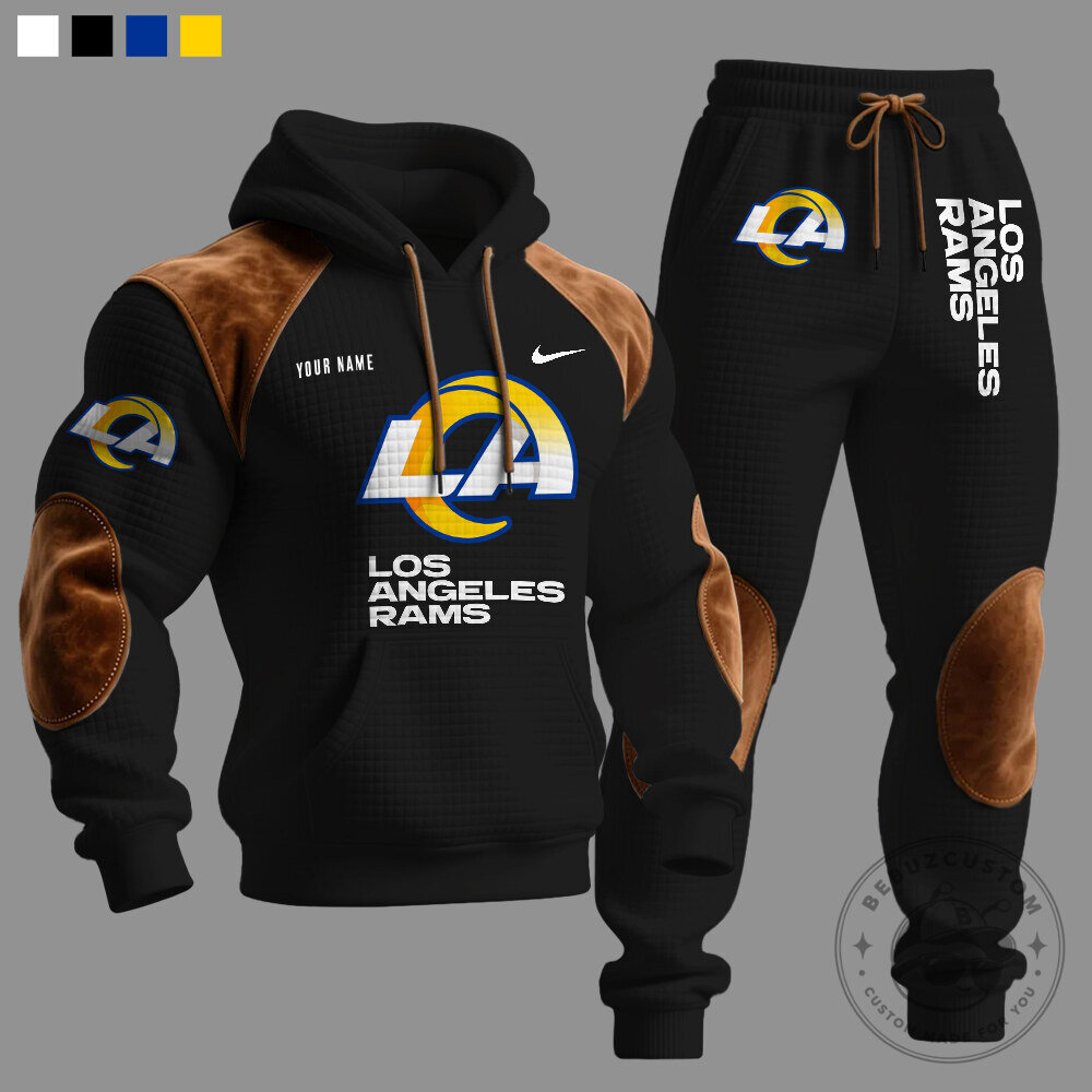 Los Angeles Rams Royal Blue Hoodie and Pants Set 10 Los Angeles Rams Royal Blue Hoodie and Pants Set