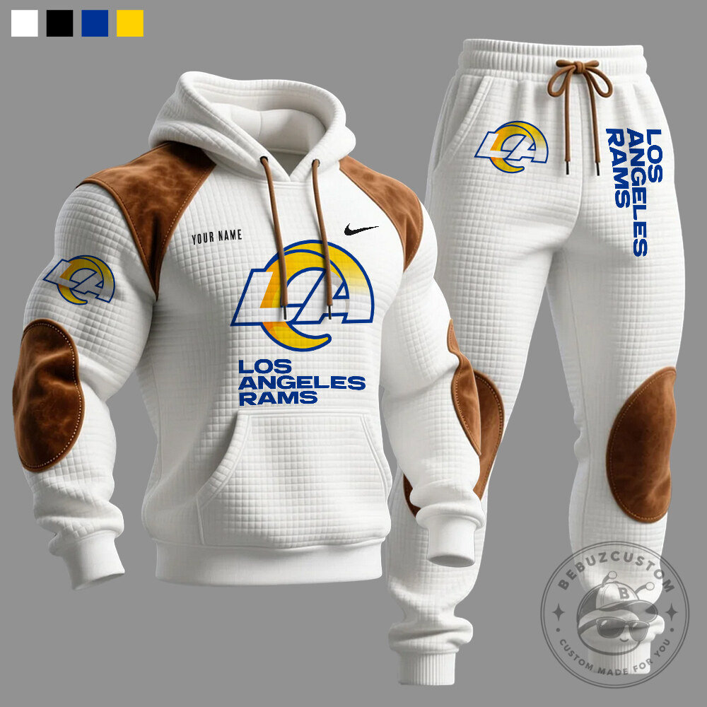 Los Angeles Rams Royal Blue Hoodie and Pants Set 11 Los Angeles Rams Royal Blue Hoodie and Pants Set
