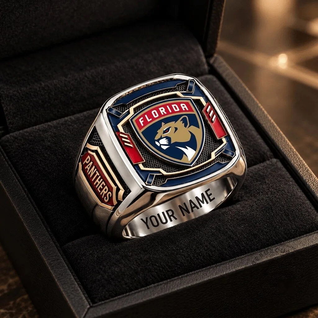 Florida Panthers National Hockey League Custom Championship Ring