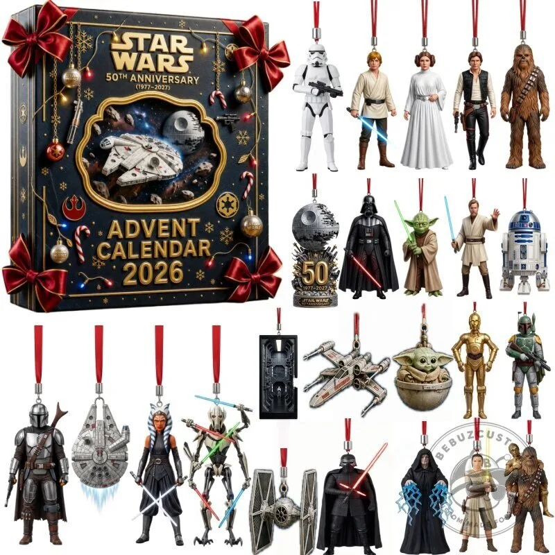 Star Wars 50th Anniversary 2026 Advent Calendar Collector's Edition