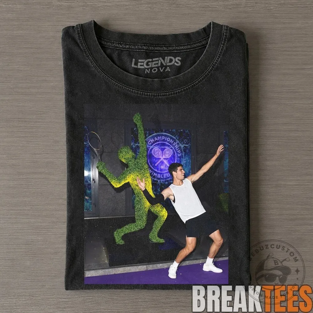 Carlos Alcaraz Wimbledon Tennis Funny T-Shirt
