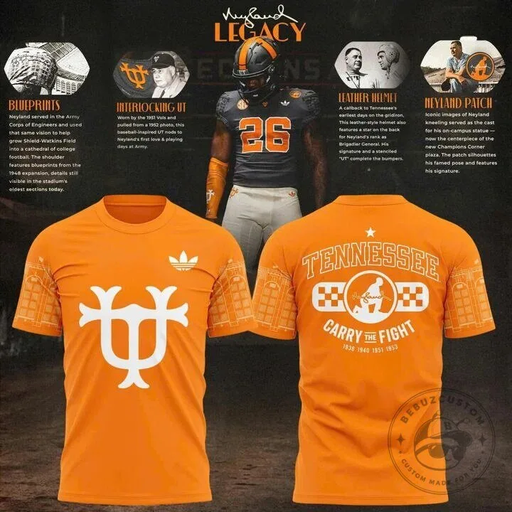 Neyland Legacy Special Edition T-Shirt for Tennessee Football