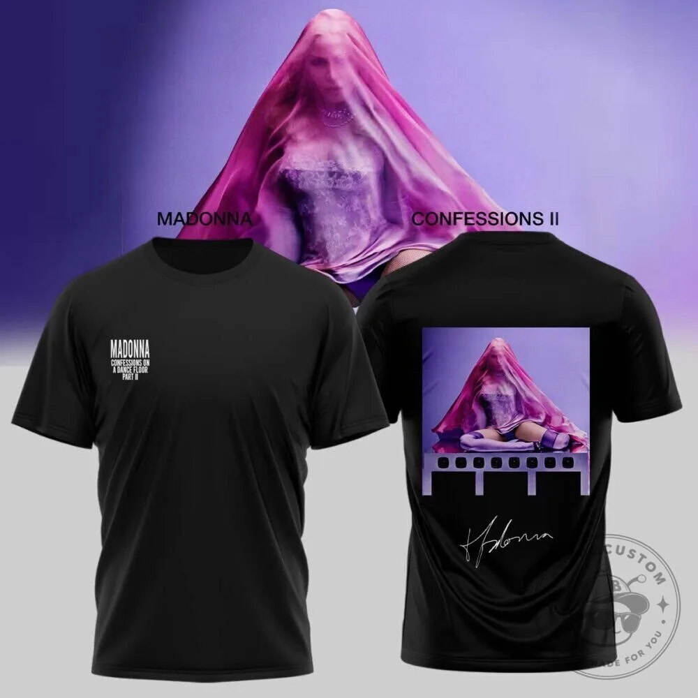 Madonna Confessions II Limited Shirt 2 Madonna Confessions II Limited Shirt