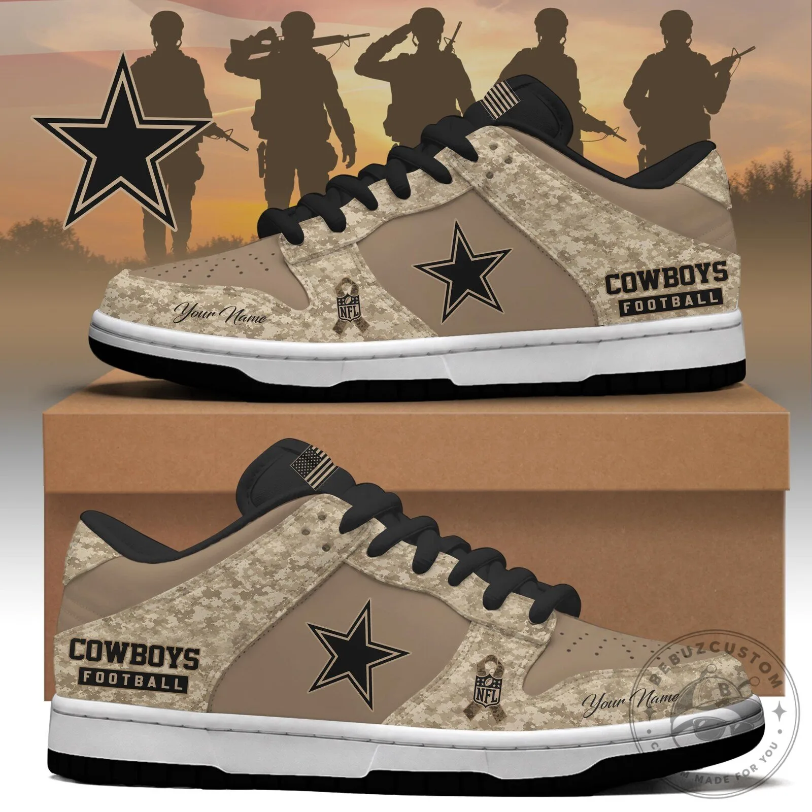 Limited Edition Veterans Day Shoes by .DAL