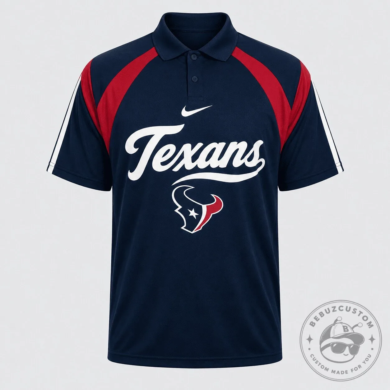 Houston Texans National Football League Men's Athletic Polo Shirt