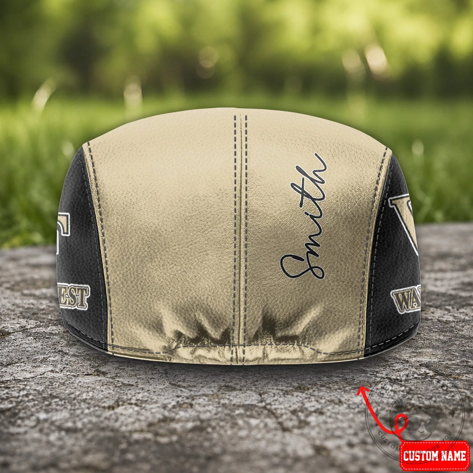 Wake Forest Demon Deacons NCAA Golf Flat Cap 11 Wake Forest Demon Deacons NCAA Golf Flat Cap