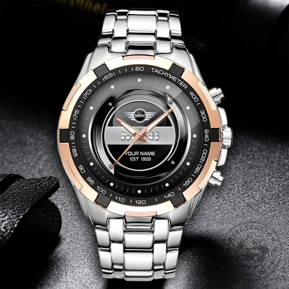 Mini Cooper Custom Name Elegant Fashion Design Chronograph Watch 14 Mini Cooper Custom Name Elegant Fashion Design Chronograph Watch