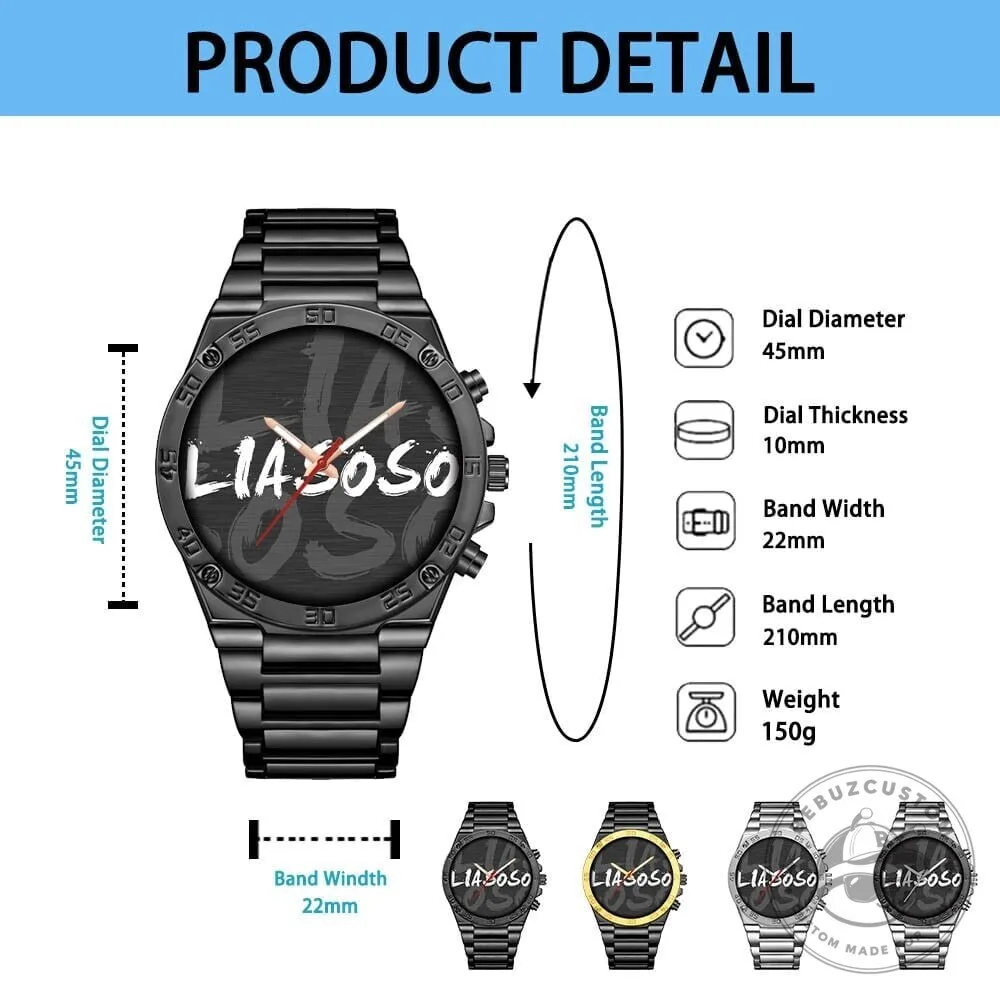 Mini Cooper Custom Name Elegant Fashion Design Chronograph Watch 17 Mini Cooper Custom Name Elegant Fashion Design Chronograph Watch