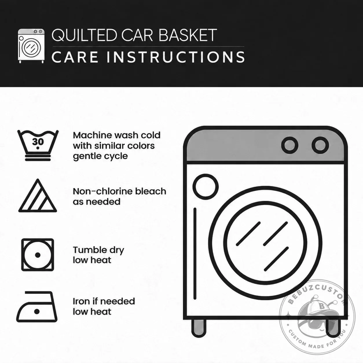 Hummingbird Divine Grace Quilted Car Storage Basket Organizer 9 Hummingbird Divine Grace Quilted Car Storage Basket Organizer