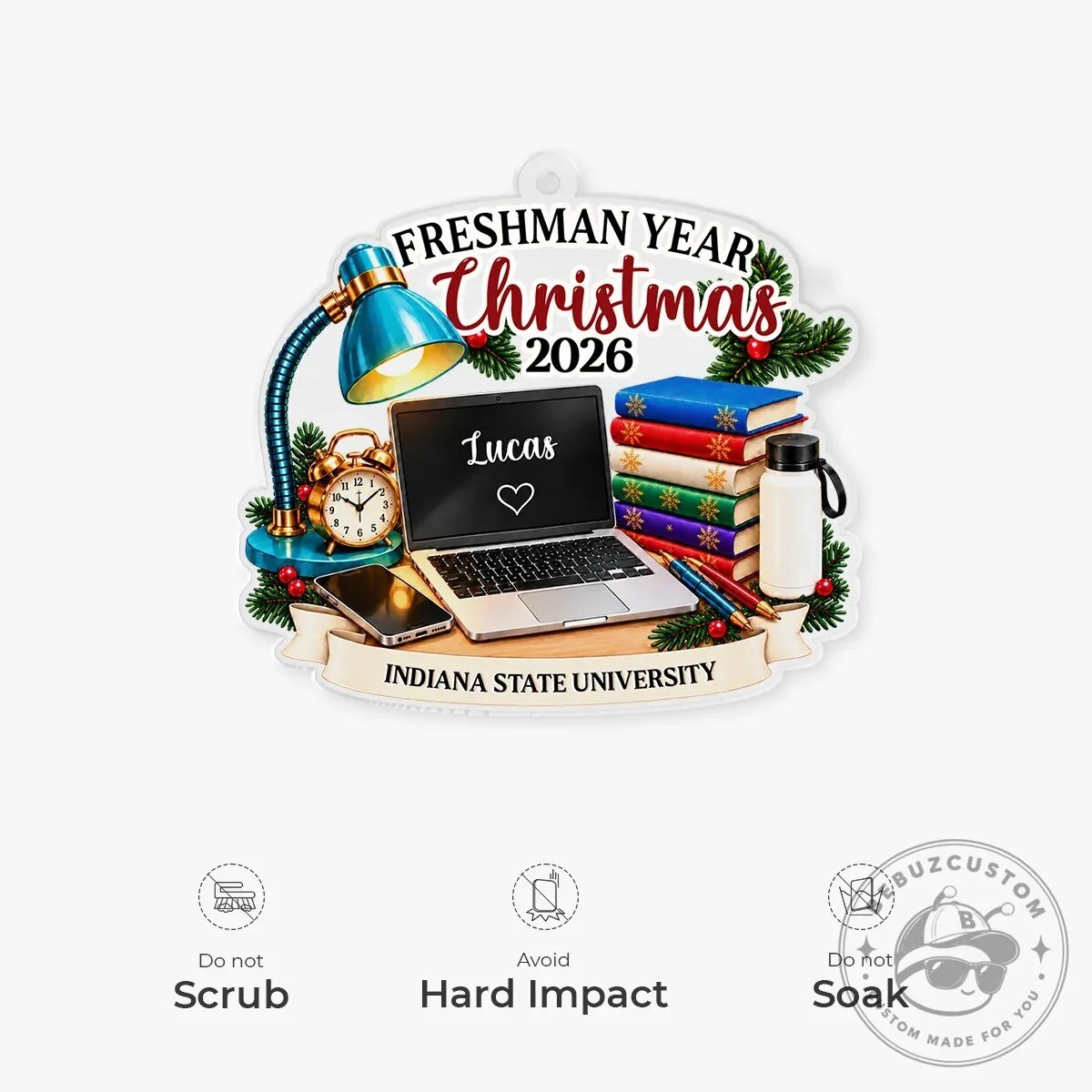 Harvard University Freshman Year Christmas 2026 Personalized Acrylic Ornament 14 Harvard University Freshman Year Christmas 2026 Personalized Acrylic Ornament