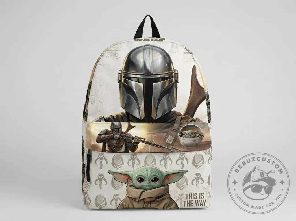 The Mandalorian Grogu Star Wars Character Backpack The Mandalorian Grogu Star Wars Character Backpack