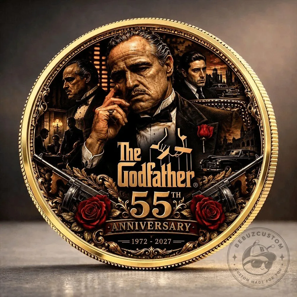 The Godfather 55th Anniversary Commemorative Coin Collectible