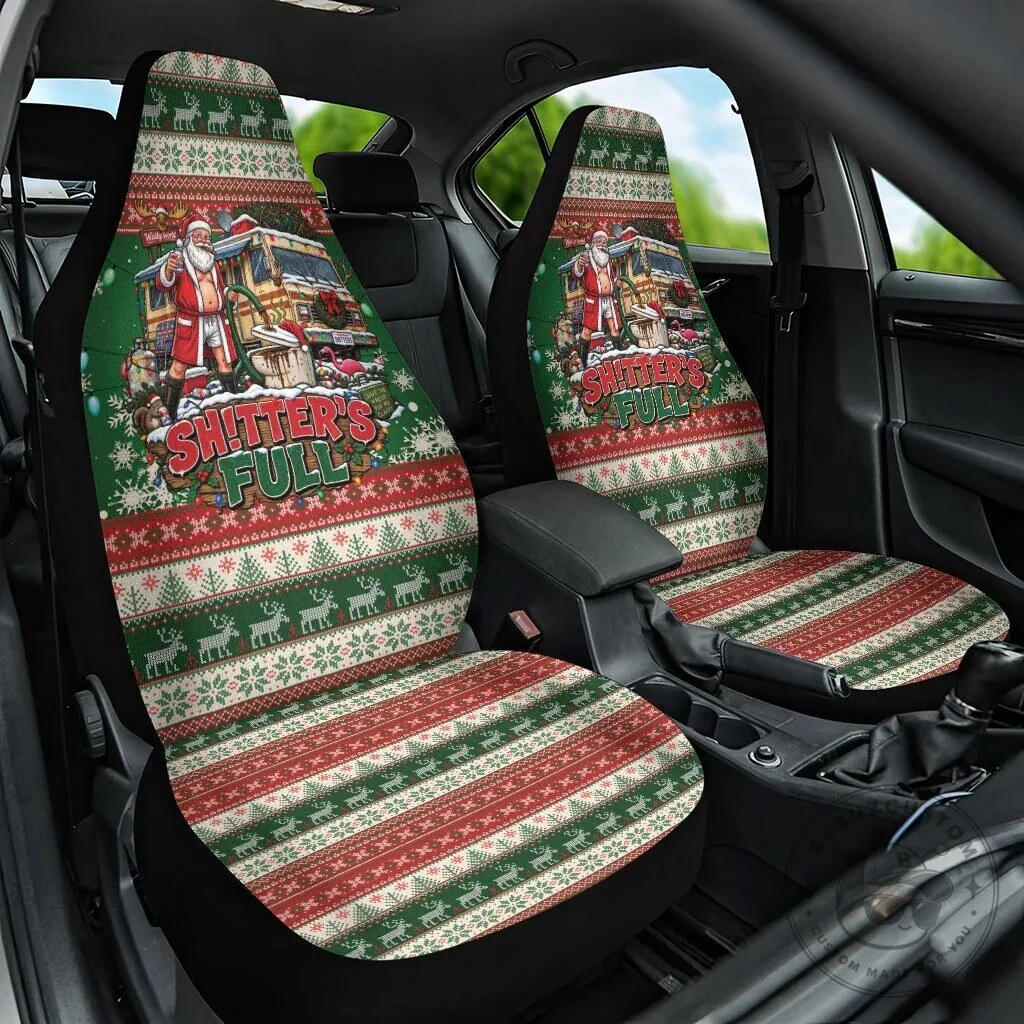 Christmas Vacation Shitter's Full Santa Claus Car Seat Cover