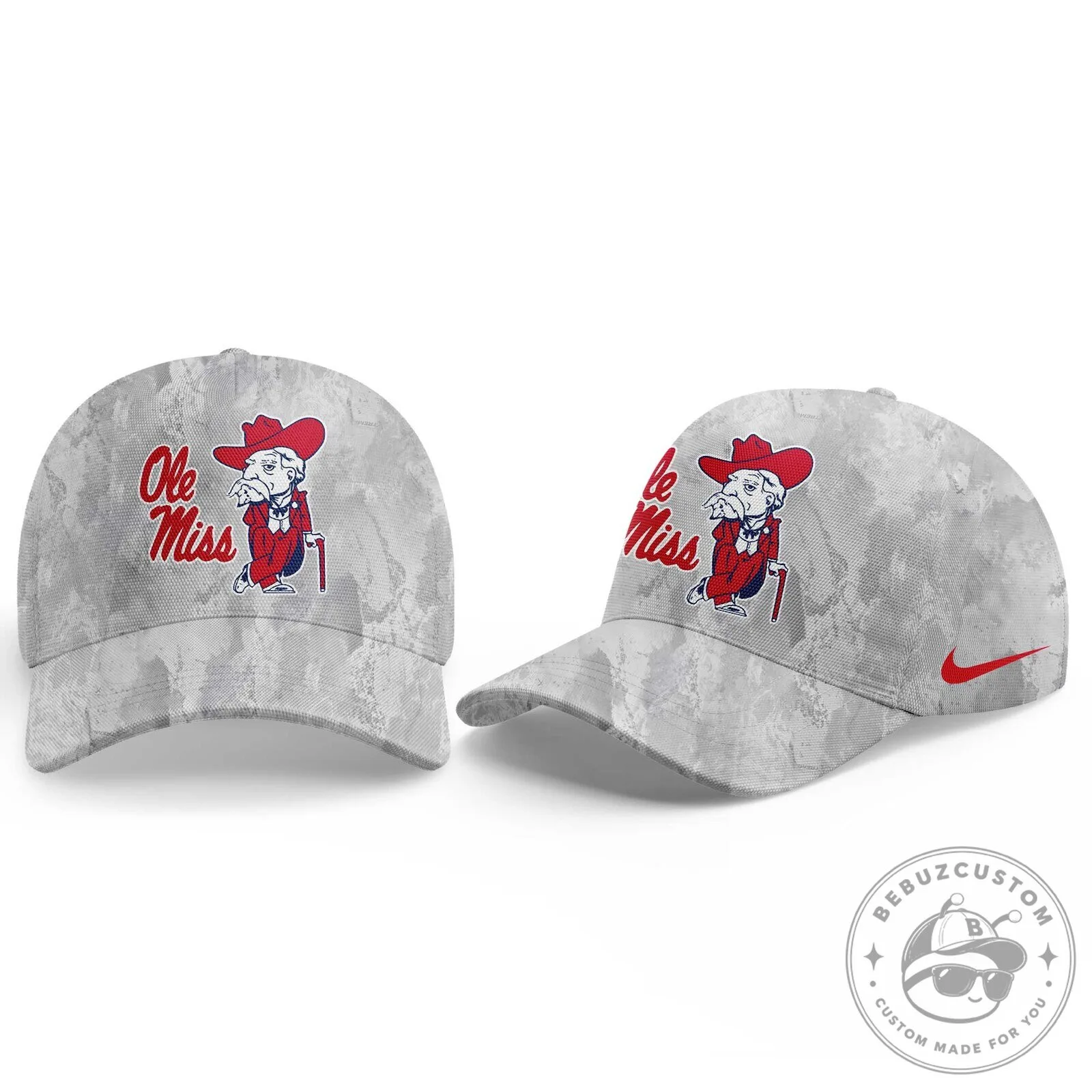 Ole Miss Game Day Hotty Toddy White Camouflage T-Shirt 7 Ole Miss Game Day Hotty Toddy White Camouflage T-Shirt