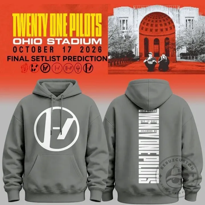 Twenty One Pilots Ohio Stadium Tour Final Setlist Prediction Hoodie