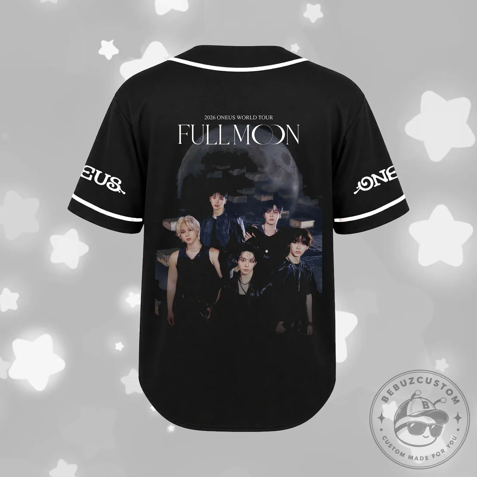 Oneus Tomoon Full Moon 2026 World Tour Black Baseball Jersey 7 Oneus Tomoon Full Moon 2026 World Tour Black Baseball Jersey